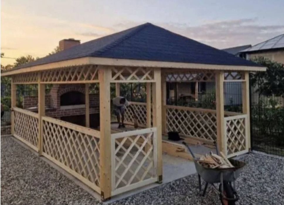 Foișoare, terase, magazii, pergole, căsuțe etc