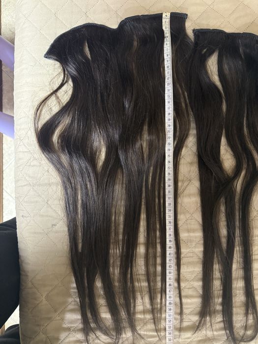 Три треси естествена коса 100гр 54 см