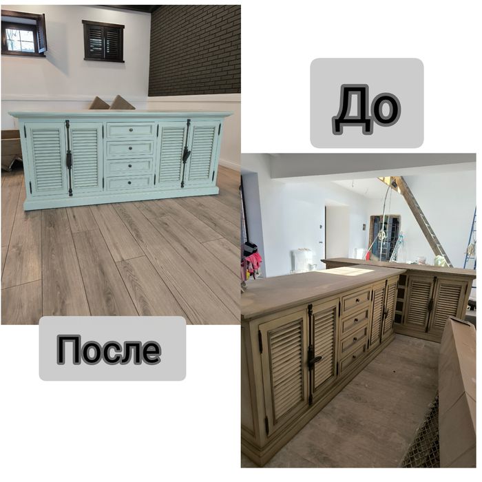 Перекраска мебели, дверей