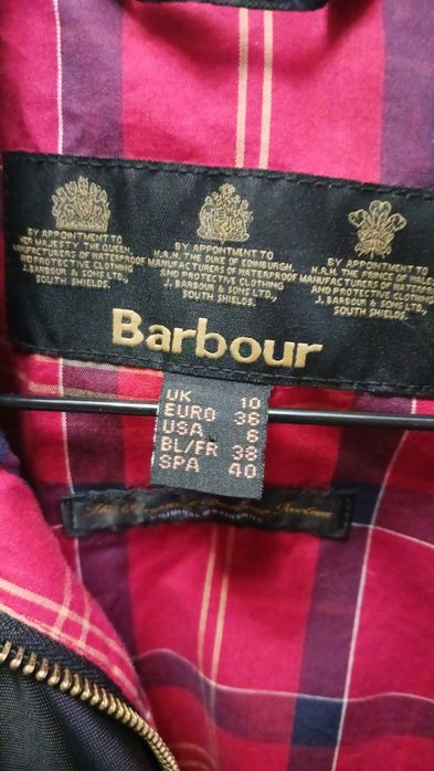 Geacă Barbour ca noua