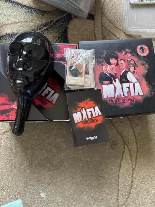 Настольная игра Мафия Дженга Монополия