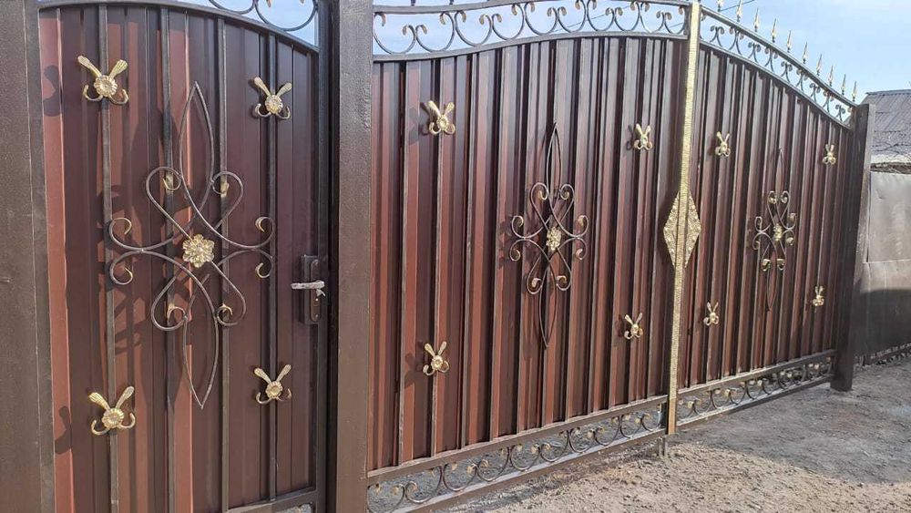 Изготовление металлических ворот