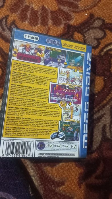 Comix Zona Sega игра