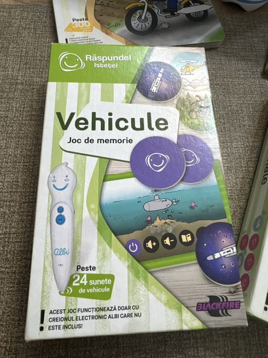 Vand raspundel istetel creion +carti+jocuri de memorie