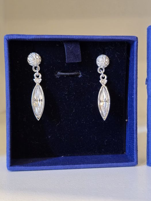 Swarovski оригинални дамски висящи обеци