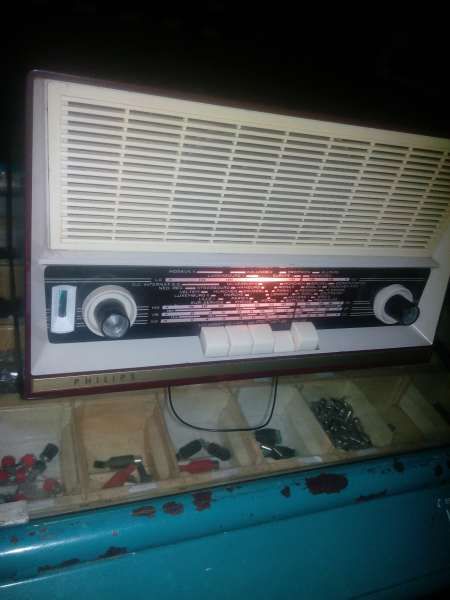 колекционерско радио филипс 1959г..мод B3X91A /00C /00M,