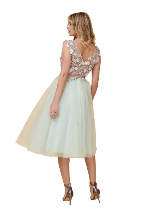 Rochie din Tulle Mint Serendipity Couture, Zaza Boutique