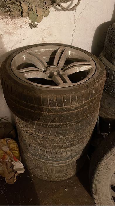 Диски с резиной, подходят на е34, е39, е38