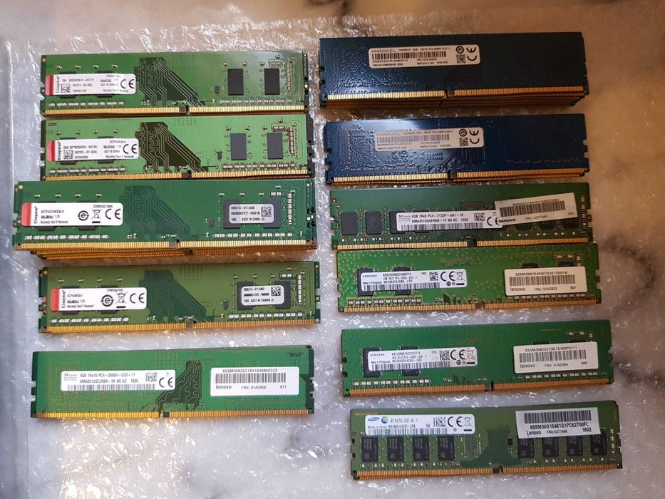 4, 8, 16 Gb 32GB DDR4 2400MHz 2666, 2933 Modul Memorie Ram PC GAMING Kingston Samsung SK hinyx Crucial 32GB DDR4 2133MHz