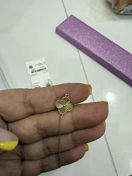 Браслет van cleef золото