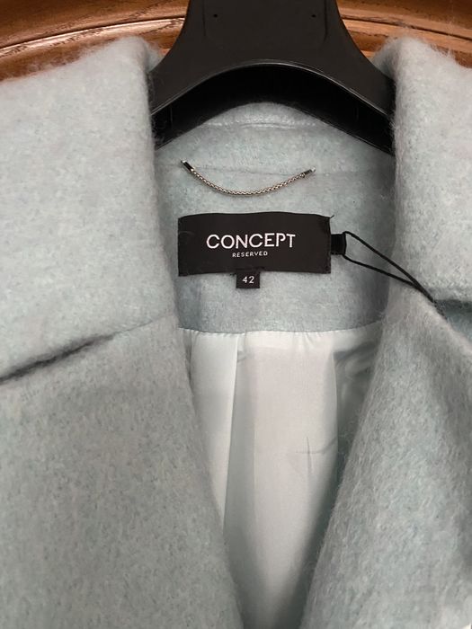 Palton nou lână vernil Concept Reserved