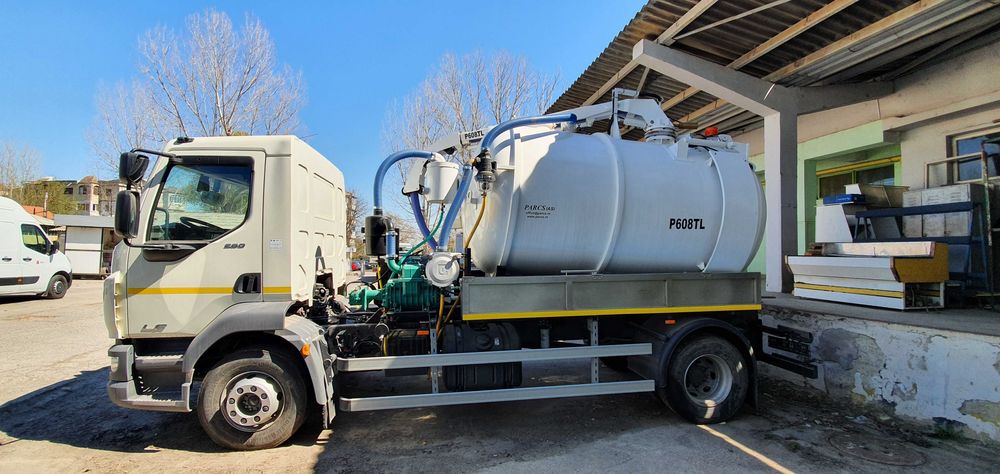 Autovidanja, vidanja combinata, woma, 8000 litri, DAF LF