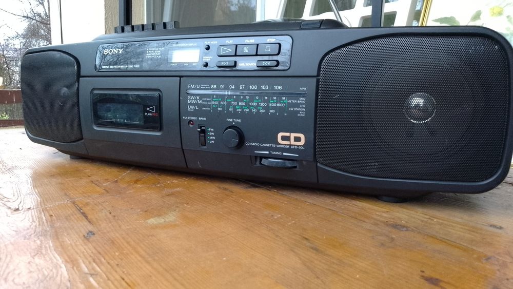 SONY Boom-Box Radio CD player portabil Premium