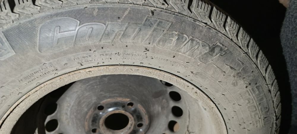 Комплект зимней резины с дисками R 15