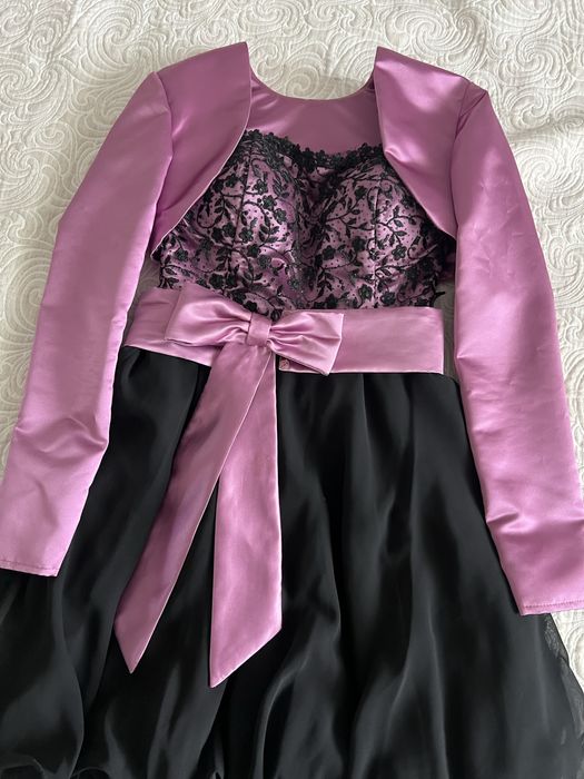 Официална рокля без презрамки