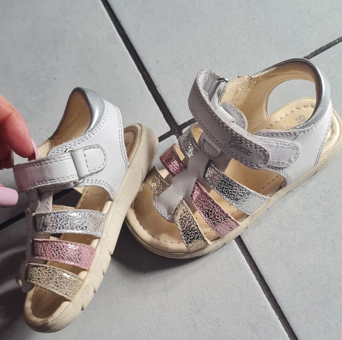 Sandale Geox piele copii nr 22