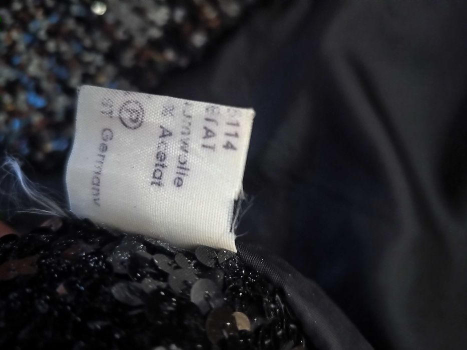 Винтидж сако с пайети Ultrablack