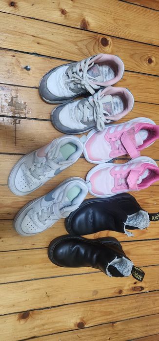 Nike , Adidas,  Dr Martens