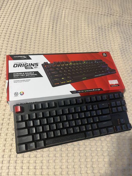 HyperX клавиатура, наушник