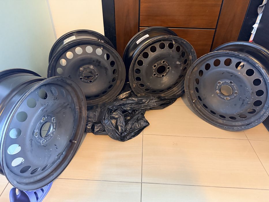 4 x jante otel Ford Kuga 17” + senzori presiune + piulite