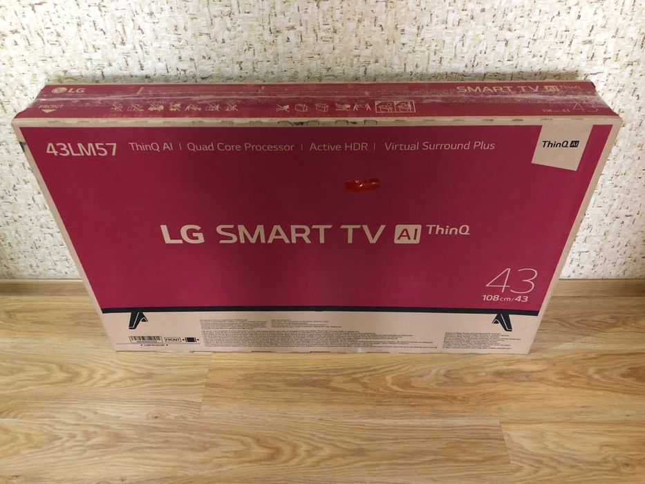 Смарт TV «LG» Full HD LED 43LM5772PLA (109 см)