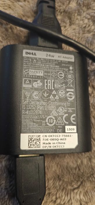 incarcator dell 24w 19.5v -1.2A 5V 2A