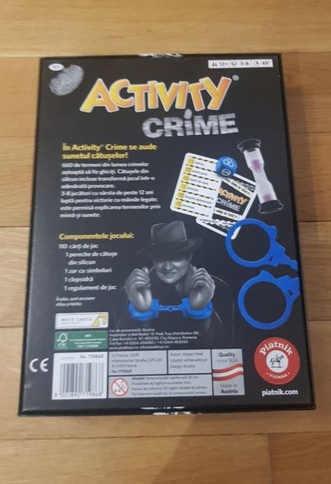Activity Original, Crime