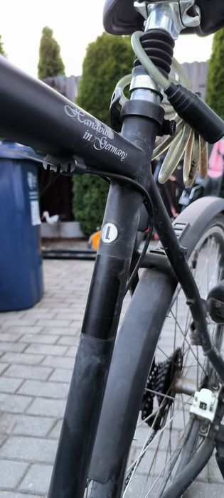 Bicicleta trekking Black Cross mărime L