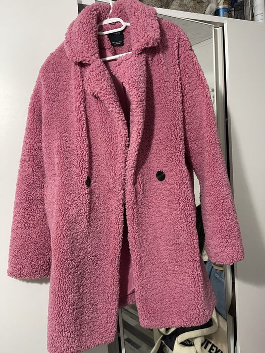 Palton cocolino.   Roz