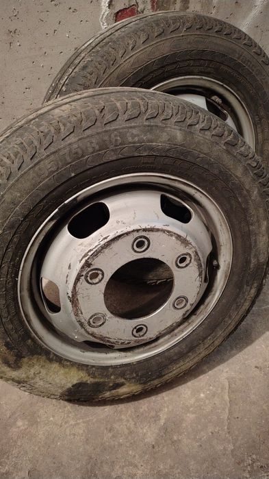 Гуми с джанти 2 бр 195/75 R 16 C