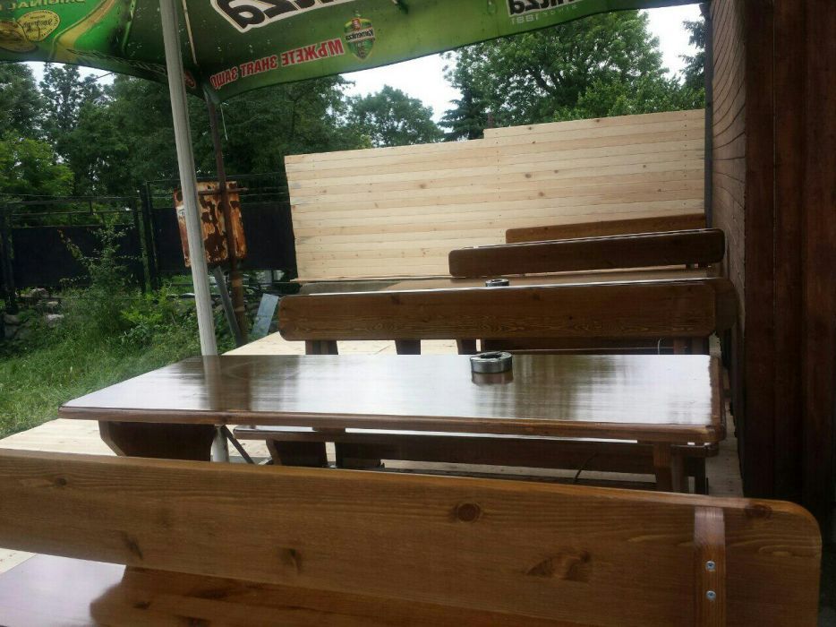 Маси с пейки баварски комплект