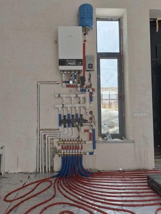 Сантехник. Отопление. Тёплый пол. Газовый котел. Santexnik. г. Бухара