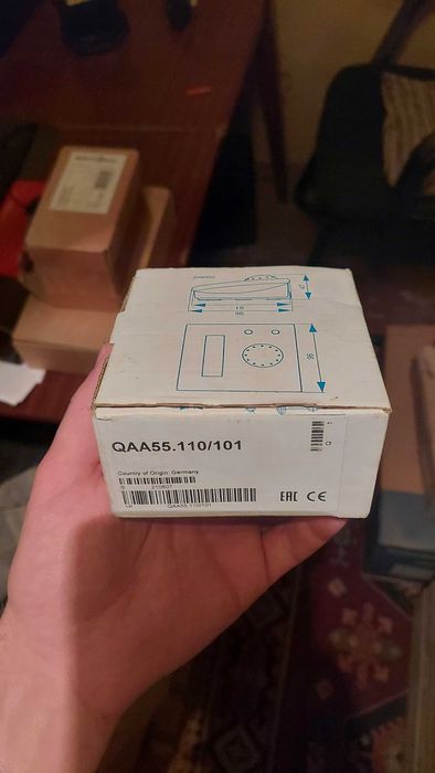 Датчик температурный комнатный QAA 50.110/101 SIEMENS Германия