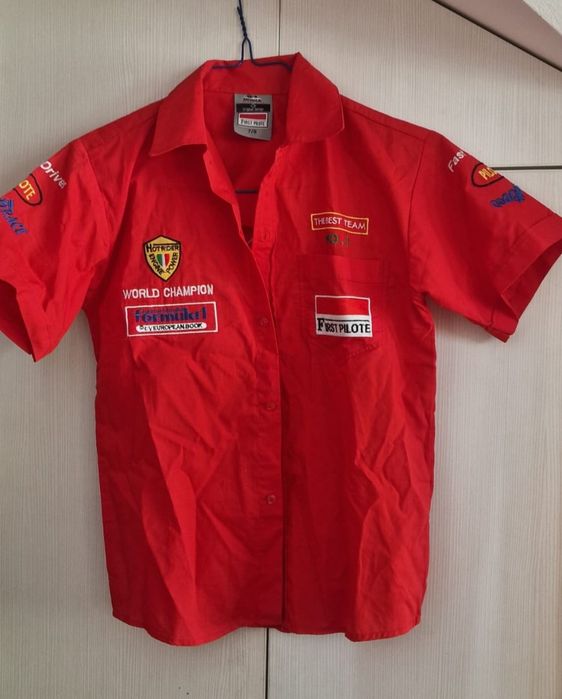 Camasa Ferarri pentru baieti eleganta