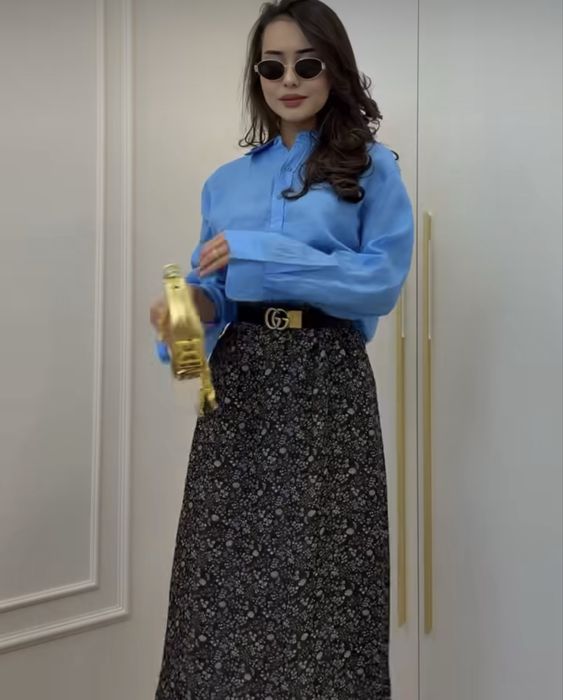 Рубашка из натурального льна