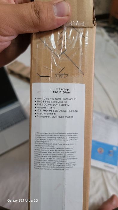 HP Noutbuk yangi