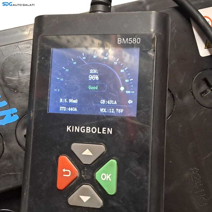 Baterie Acumulator Auto 55AH 450A ROMBAT 5554720045 Volkswagen Audi Seat Skoda Ford Opel Toyota BMW Mercedes Renault Peugeot Dacia 1999 - 2020 [B4785]