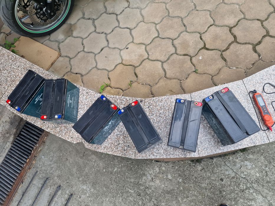 Vand acumulatori 12/60 Ah pentru triciclu electric /  vehicule electrice ,in stare buna.