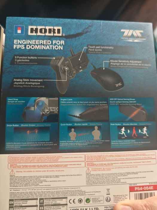 Set Hori Tactical Ps4, impecabil