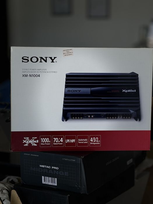 Teyes by sony 4х канальный усилитель 4.70 модель N1004