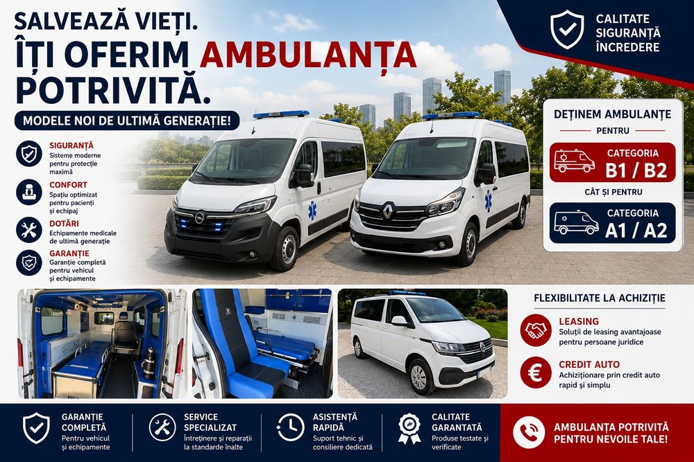 Sprinter / Renault Master Ambulanta
