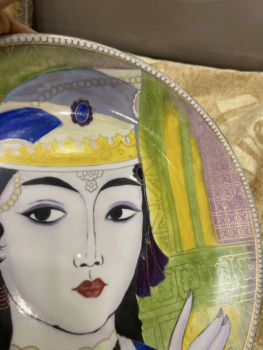 Тарелки живопись . Красота . Сср