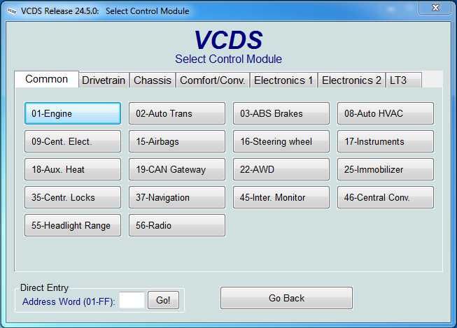 Interfata VCDS/VAGCOM REAL HEX V2 ARM STM32F405 24.5 Engleza, Romana