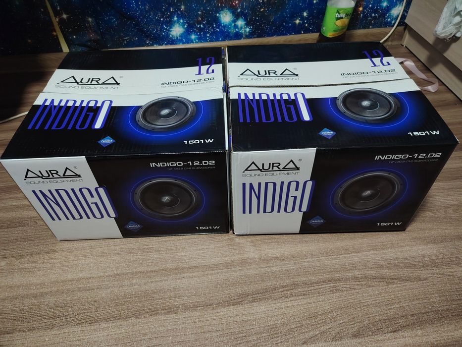 Сабвуферы аура индиго 12. D2
