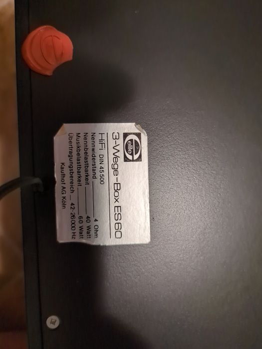 Boxe Kaufhof Elite ES60