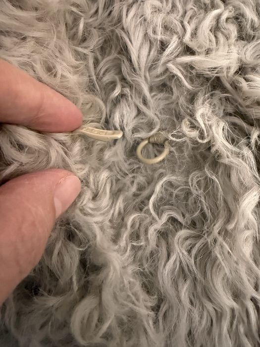 Шуба из натуральной овчины Тиградо