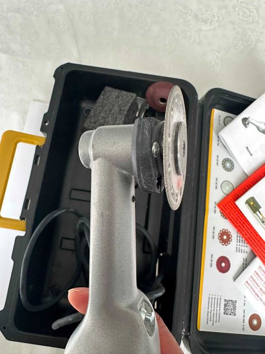 Polizor unghiular cu gât lung Proxxon Micromot LHW 100W 50mm, accesorii incluse