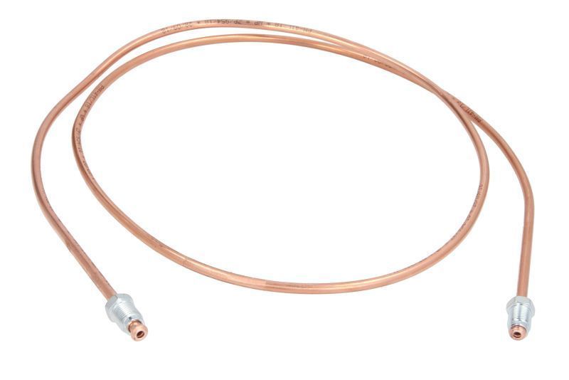 Conducta frana cupru cu niplu diametru 4,75 mm, filet exterior, Grosime perete 0,9 mm, filet M10x1/M10x1, lungime 1300 mm