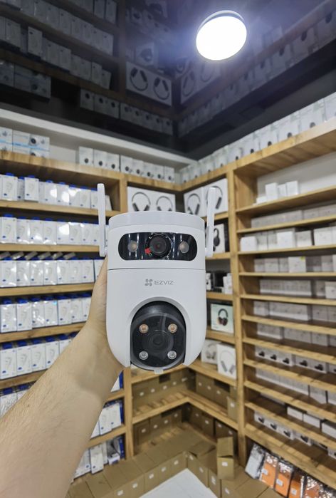 Установка КАМЕРА EZVIZ , видео наблюдение.