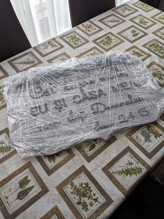 Tablou verset din Biblie 60/40 Lavanda - Cat despre mine eu